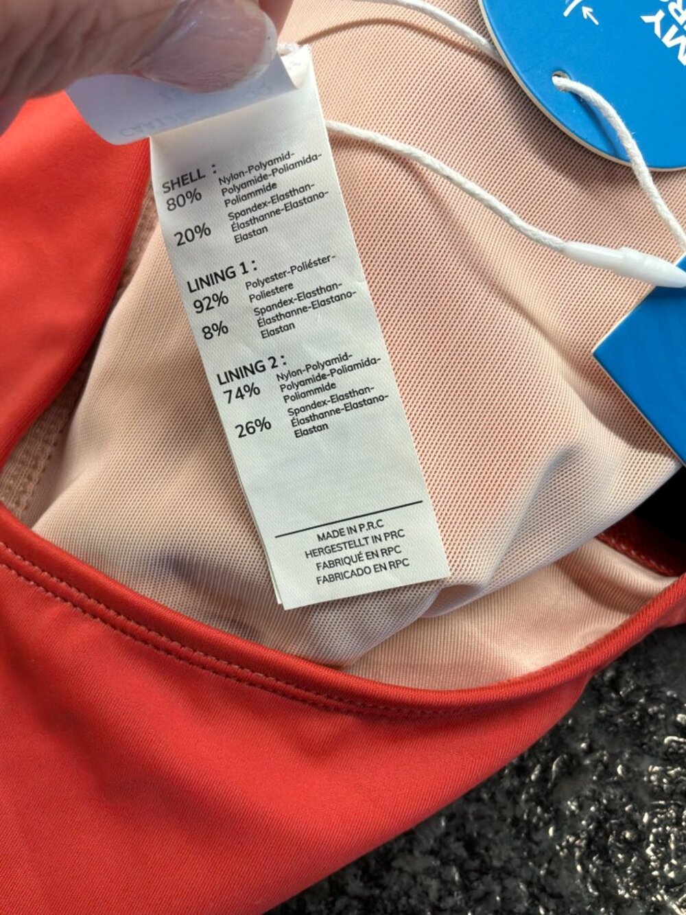 NWT Cupshe Sunset Glow Tummy Control 1 Piece swimsuit size Medium - Picture 9 of 11